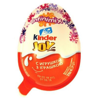 Kinder Джой Сюрприз Инфинимикс яйцо шоколадное для   мальчиков  20г